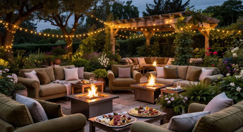 garden terrace party venue