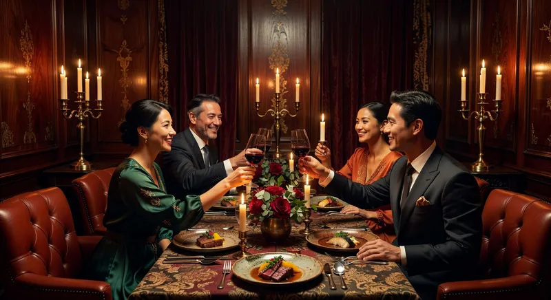 private dining room setup